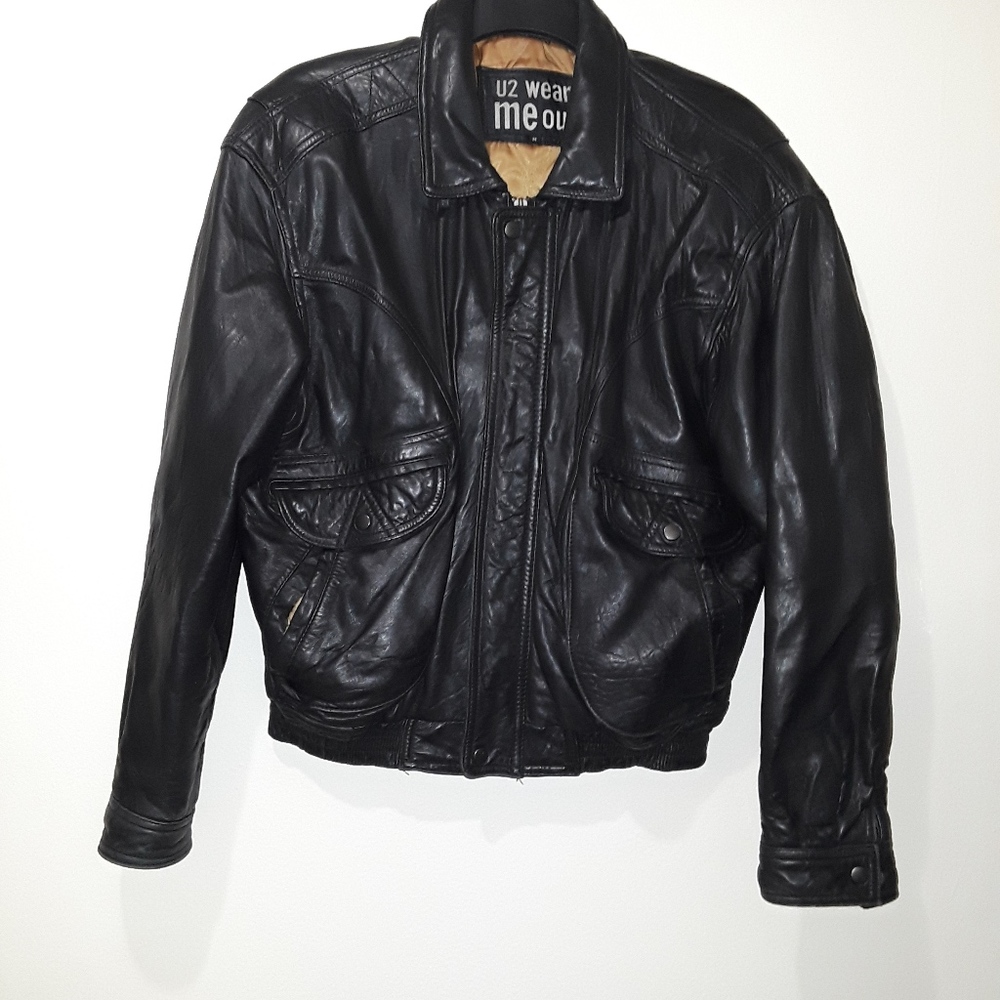U2 Wear Me Out Leather Jacket
